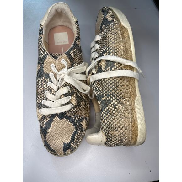 Dolce Vita Madox Snake Print Sneaker 9.5 - Picture 5 of 6